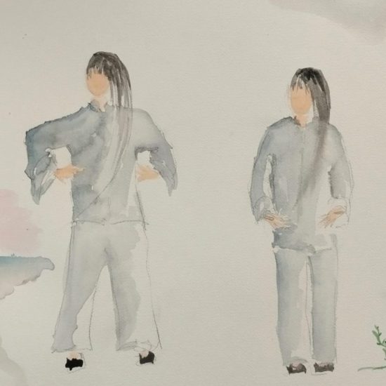 Inizio - Acquerello di Donella Bucca