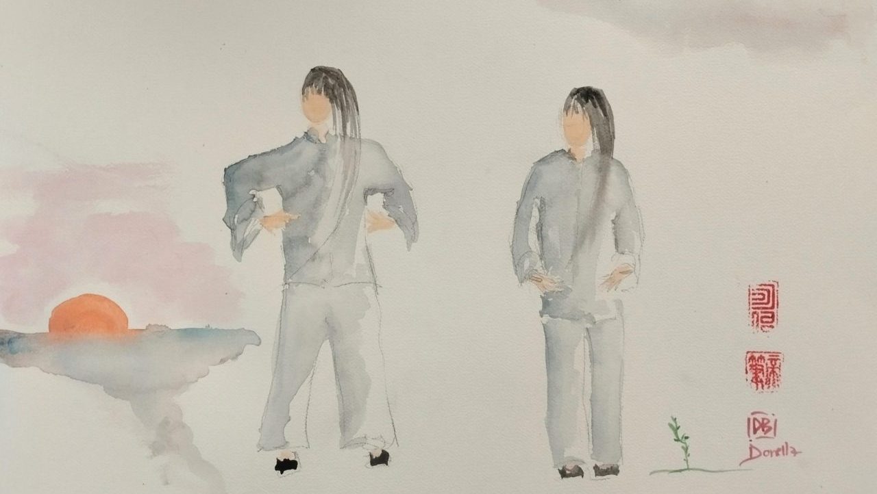 Inizio - Acquerello di Donella Bucca