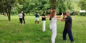 Praticare Tai Chi al Parco