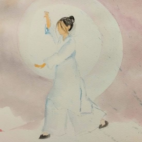 acquerello di Donella Bucca : Tai Chi