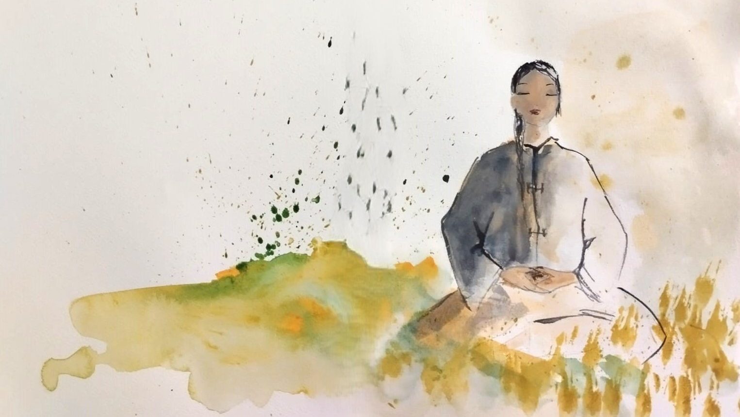 acquerello di Donella Bucca : Terra