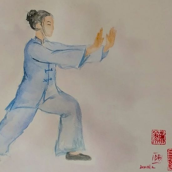 acquerello di Donella Bucca : " AN"