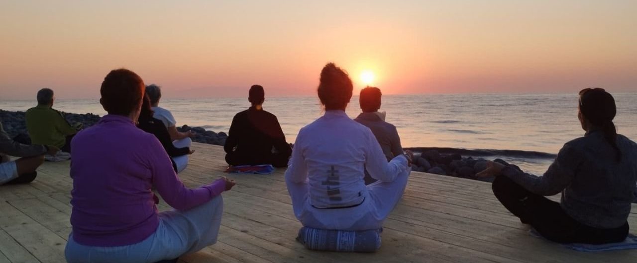 meditazione all'alba - lo spazio del tao